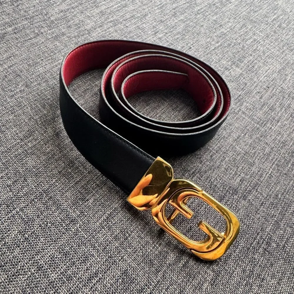 GUCCI REVERSIBLE LEATHER BELT